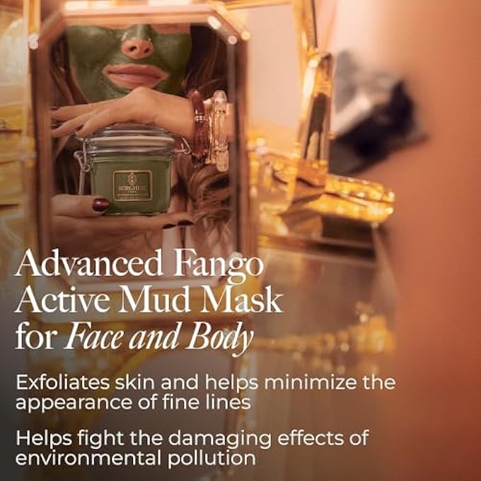 Borghese ADVANCED FANGO ACTIVE PURIFYING MUD MASK, 7.5 FL. OZ. - Image 4